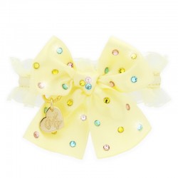 RAINBOW BOW COLLAR YELLOW...