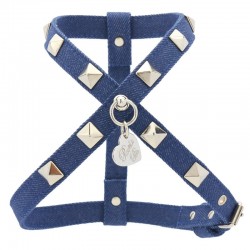 STUDS HARNESS BLUE...