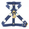 HEARTS HARNESS BLUE JEANS/GOLD