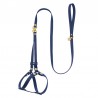 EASY UP LEASH BLUE JEANS/GOLD