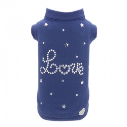 LOVE STARS BLUE JEANS T-SHIRT