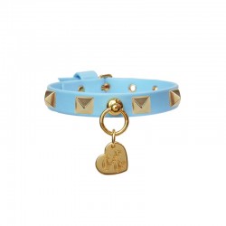 PYRAMID STUD COLLAR SKY...