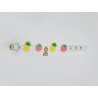 COCKTAIL COLLAR WHITE ECOLEATHER/GOLD - Limited Edition