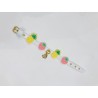COCKTAIL COLLAR WHITE ECOLEATHER/GOLD - Limited Edition
