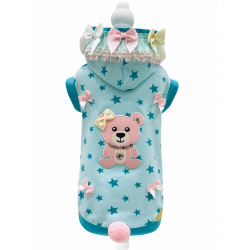 PRETTY BEAR STARS HOODIE