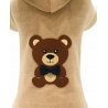 TEDDY BEAR HOODIE CAMEL