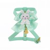 BUNNY BOW HARNESS ACQUA ECOLEATHER/GOLD