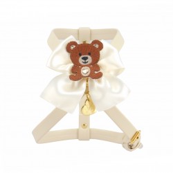 TEDDY BOW HARNESS CREAM...