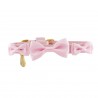 BOWS TIE COLLAR CIPRIA ECOLEATHER/GOLD