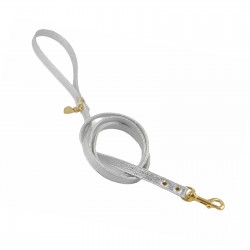 PLAIN LEASH SILVER BISTROT...
