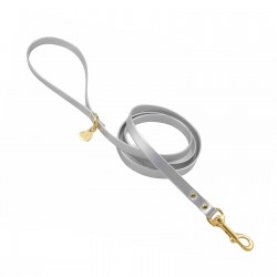 PLAIN LEASH SILVER...
