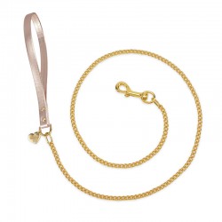 CHAIN LEASH ROSE GOLD...