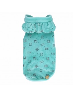 SWEET DOGGY HOODIE ACQUA
