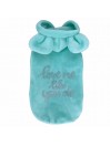 SPARKLING LOVE ME HOODIE ACQUA