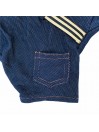 I LOVE U DENIM BLUE JUMPSUIT