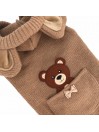 TEDDY BEAR 4 WOOL CAMEL