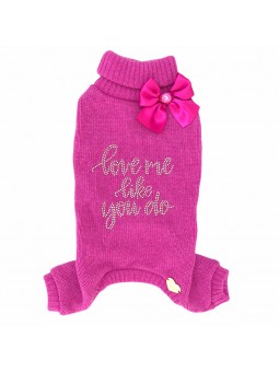 LOVE ME 4 WOOL FUCSIA
