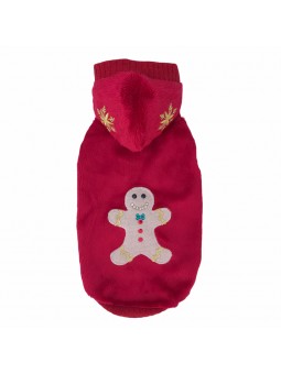 GINGER RED HOODIE CHENILLE