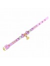 DIAMOND DROPS COLLAR BABY PINK ECOPAINT/GOLD
