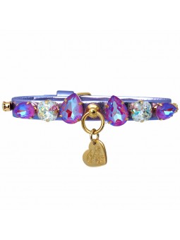 DIAMOND DROPS COLLAR LILAC...