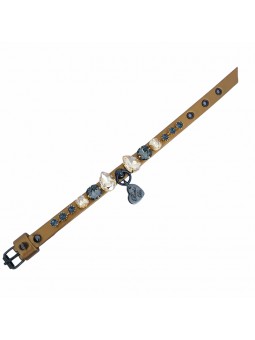 DIAMOND DROPS COLLAR BRONZE...