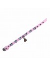 BLACK HEARTS COLLAR BABY PINK ECOPAINT/GUNMETAL