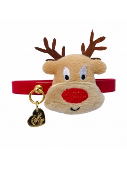 REINDEER COLLAR RED...