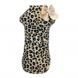 LEOPARD TSHIRT BEIGE