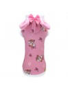 SWEET FOX HOODIE PINK COTTON TERRY