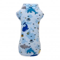 SEA ANIMALS TSHIRT BLUE