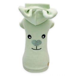 TEDDY FACE HOODIE PISTACHIO...