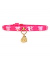 LOTUS PINK HEARTS COLLAR FLUO FUXIA ECOPAINT/GOLD
