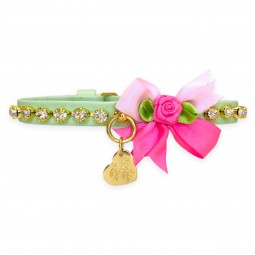 CRYSTALS ROSE COLLAR...