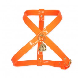 PLAIN HARNESS FLUO ORANGE...