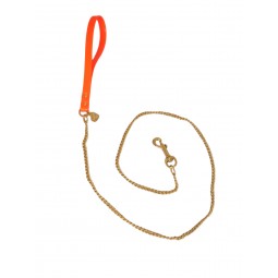 CHAIN LEASH FLUO ORANGE...