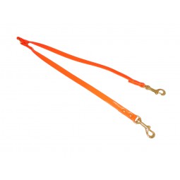 TWIN LEASH FLUO ORANGE...
