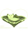 Only Cover of TEDDY LEOPARD BED FLUO YELLOW