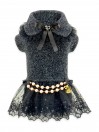 LUREX DRESS SWEAT BLACK