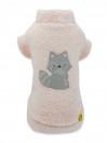 PUFFY FUR RACCOON SWEATER PINK