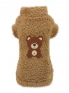 PUFFY FUR TEDDY SWEATER CAMEL