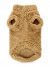 PUFFY FUR TEDDY SWEATER CAMEL