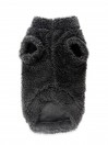 PUFFY FUR TEDDY SWEATER BLACK