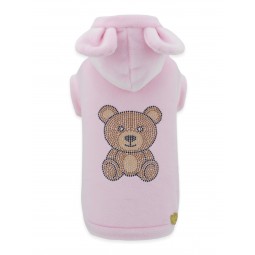 TEDDY BEAR NAILSTUDS HOODIE...