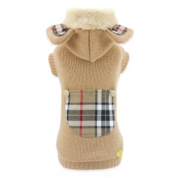 TARTAN BERRY KNITEWOOL...