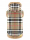 TARTAN BERRY COAT CAMEL