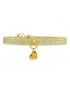 PLAIN COLLAR GLITTER PLATINUM ECOPAINT/GOLD