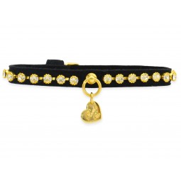 DIAMONDS CHAIN COLLAR BLACK...