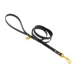PLAIN LEASH GLITTER BLACK...