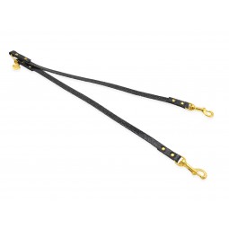 TWIN LEASH GLITTER BLACK...