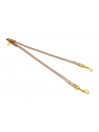 TWIN LEASH GLITTER CIPRIA ECOPAINT/GOLD